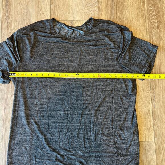 LULULEMON Men's Non-Stop Crew In Heathered Black - Picture 9 of 10